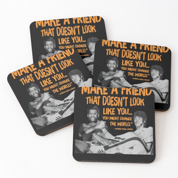 Item preview, Make A Friend That Doesn't Look Like You,kare-em Abdul Jabbar Tshirt designed and sold by JODIEBALE90.