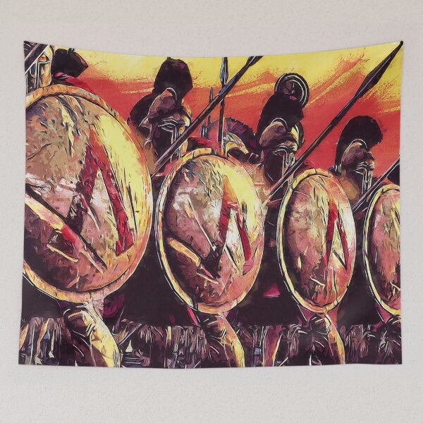 Item preview, Ancient Warriors, Spartiates designed and sold by AM FineArtPrints.