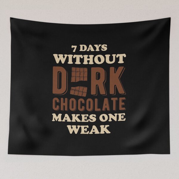 Item preview, Funny Dark Chocolate designed and sold by artworkbyrihen.