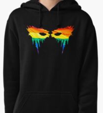 Commander Lexa Rainbow Warpaint Pullover Hoodie