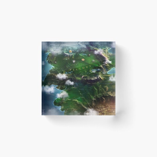 Item preview,  The Magicians - Colorful Map of Fillory  designed and sold by boojun.