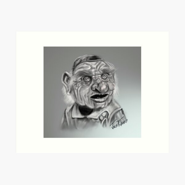 Item preview, Hoggle, Labyrinth the movie fan art designed and sold by KookyCanvas.
