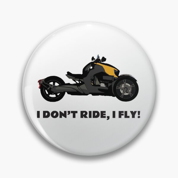 Item preview, I don't ride, I fly! Can-Am Ryker Yellow designed and sold by WiredDesigns.
