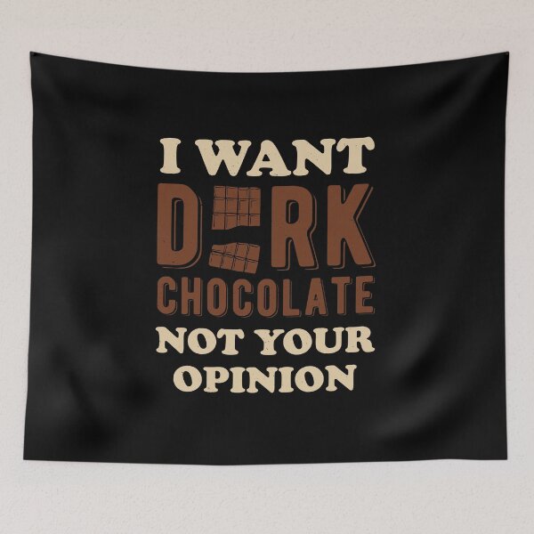 Item preview, Funny Dark Chocolate designed and sold by artworkbyrihen.