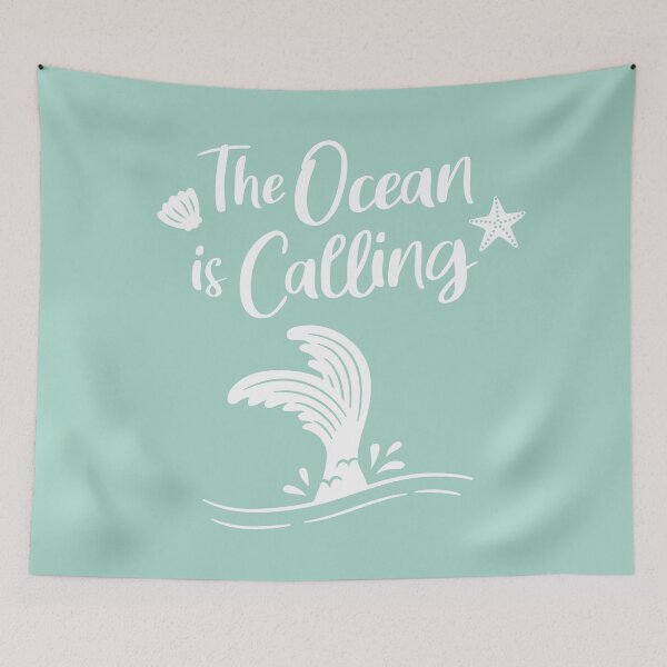 Item preview, The Ocean Is Calling Mermaid Funny designed and sold by rustydoodle.