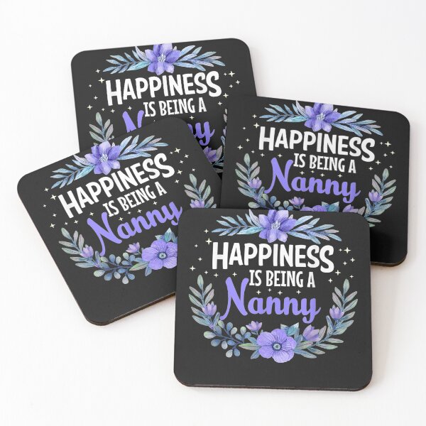 Item preview, Happiness Is Being A Nanny Cute Mothers Day designed and sold by raewaelchi.