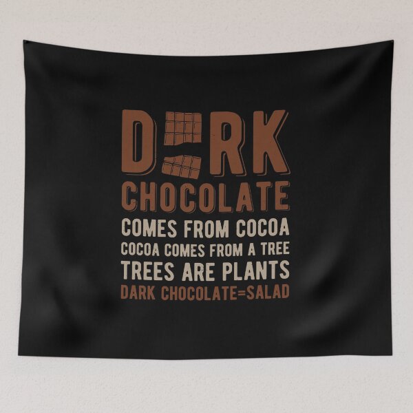 Item preview, Funny Dark Chocolate designed and sold by artworkbyrihen.