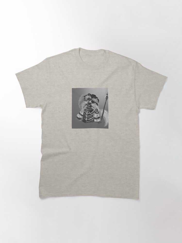 Thumbnail 3 of 7, Classic T-Shirt, Sir Didymus, Labyrinth The Movie fan art designed and sold by KookyCanvas.