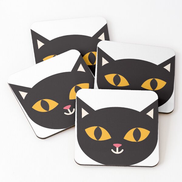 Item preview, Black cat designed and sold by Shrewd Mood.