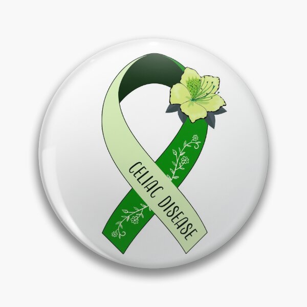 Item preview, Celiac Disease Awareness, Celiac Disease Ribbon designed and sold by AnsDesigns.
