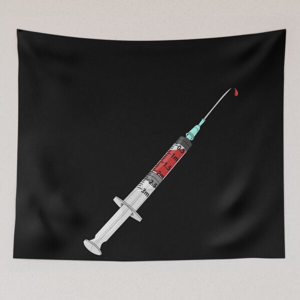 Item preview, syringe vaccination doctor patient syringe blood doctor designed and sold by patrick14897.