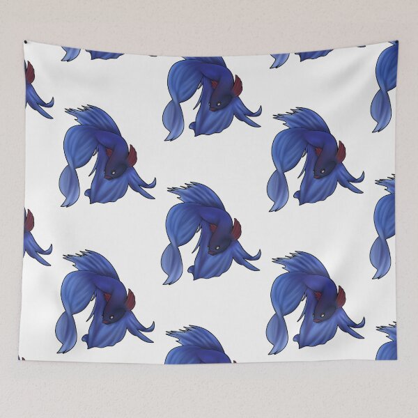 Item preview, Blue beta fish designed and sold by Sika-Mouse.