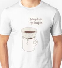 Coffee Filter Unisex T-Shirt