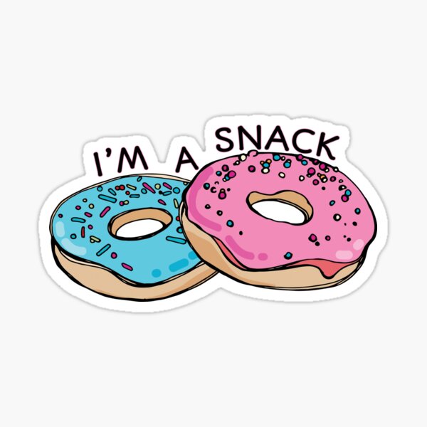 The Good Place - "I'm a snack" Sticker