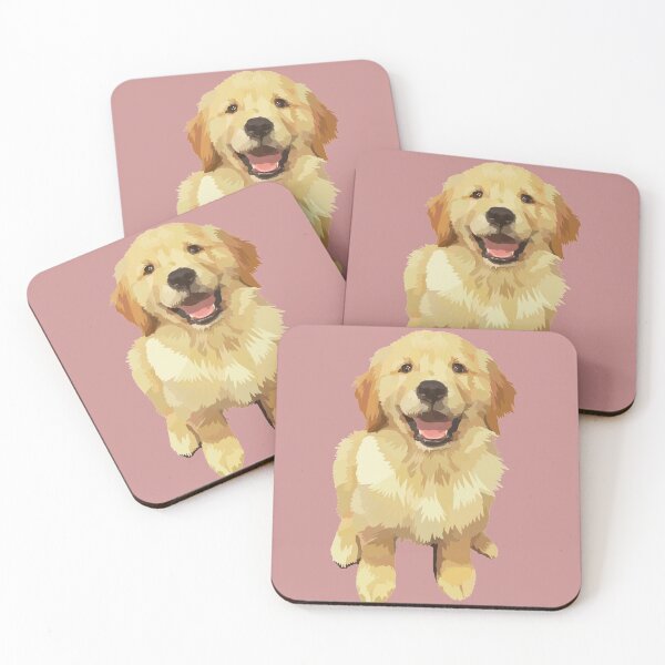 Item preview, Cute Golden Receiver Puppy designed and sold by jrepkin.