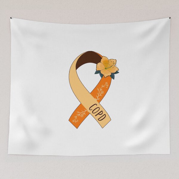 Item preview, Chronic Obstructive Pulmonary Disease Awareness, COPD Ribbon designed and sold by AnsDesigns.