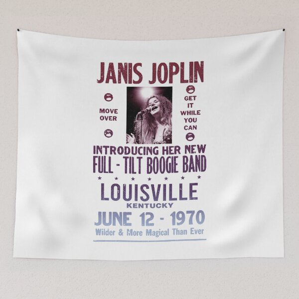 Item preview, Janis Joplin And The Full Tilt Boogie Band Tour Shirt Best designed and sold by AQVFOIY.
