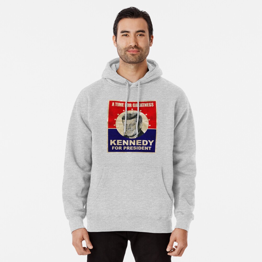 "John F. Kennedy for President 1960 JFK" Pullover Hoodie by tshirtgeek