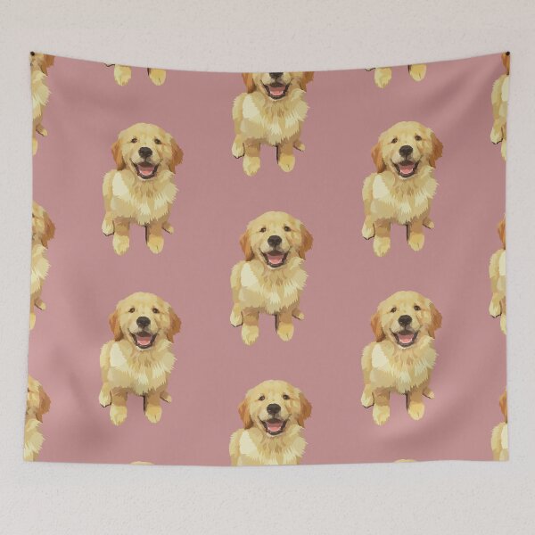 Item preview, Cute Golden Receiver Puppy designed and sold by jrepkin.