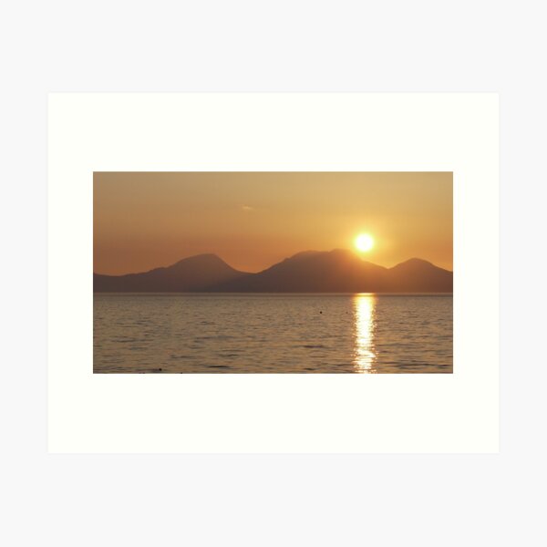 Item preview, Sunset over Jura designed and sold by kalwhite.