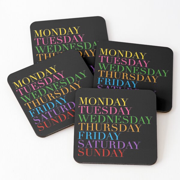 Item preview, Everyday, week day designed and sold by PAINTORS.
