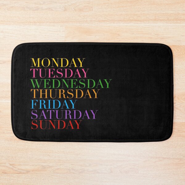Item preview, Everyday, week day designed and sold by PAINTORS.