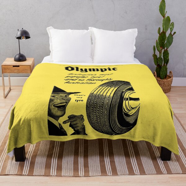Item preview, OLYMPIC TYRES - ADVERT designed and sold by ThrowbackAds.