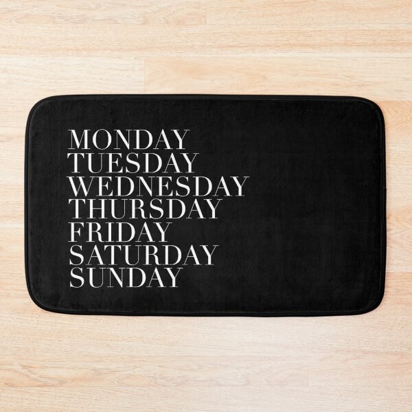Item preview, Everyday, week day designed and sold by PAINTORS.