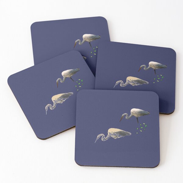 Item preview, Crane Bird in search of fish  designed and sold by Chayan.