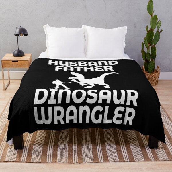 Item preview, Husband Father Dinosaur Wrangler Velociraptor Fathers Day designed and sold by WPahat.