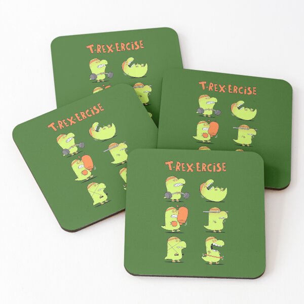 Item preview, T-Rex-ercise designed and sold by Queenmob.