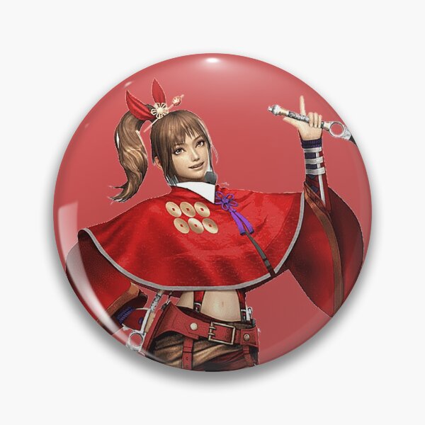 Item preview, Samurai Warriors 4 Kunoichi Full Body (Sanada Red Version) #3 designed and sold by thePeachPit.