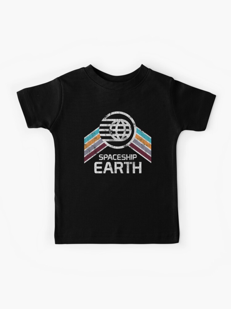 Vintage Spaceship Earth In Retro Style T Shirt Vintage Spaceship Earth In Retro Style T Shirt