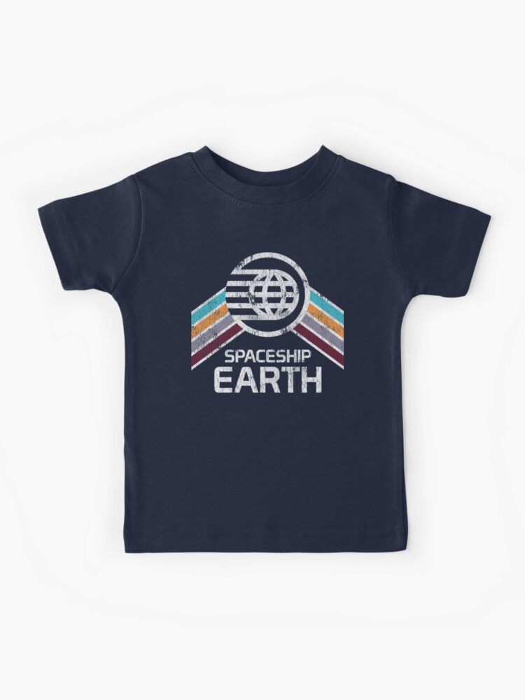 Vintage Spaceship Earth In Retro Style T Shirt Vintage Spaceship Earth In Retro Style T Shirt
