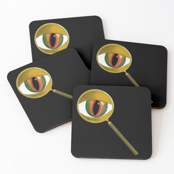 Item preview, Eye in magnifying glass designed and sold by Mjonkey.