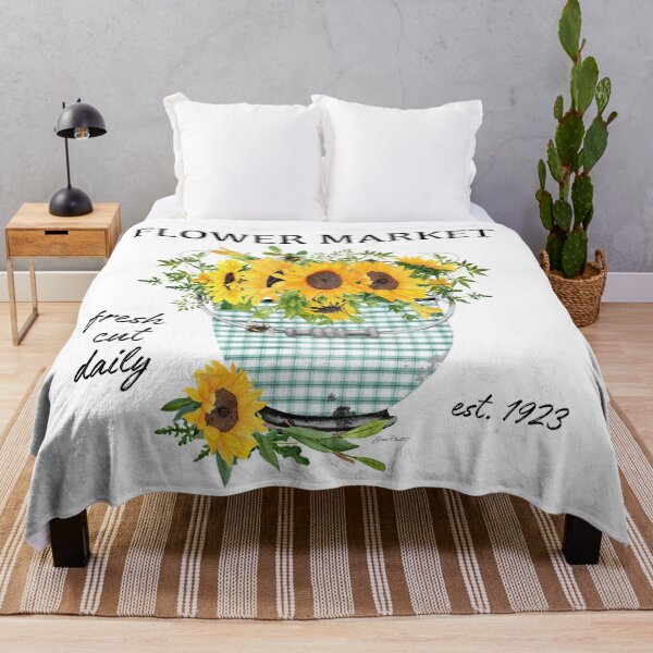 Item preview, Farm Market Sunflowers C designed and sold by Jean Plout.