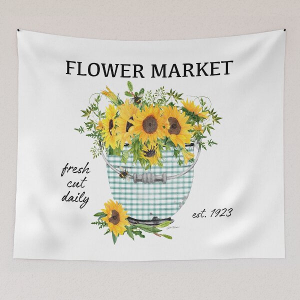 Item preview, Farm Market Sunflowers C designed and sold by Jean Plout.
