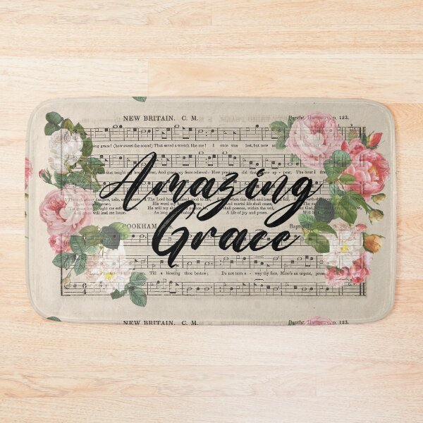 Item preview, Amazing Grace - Vintage Hymn designed and sold by amazingjoy.