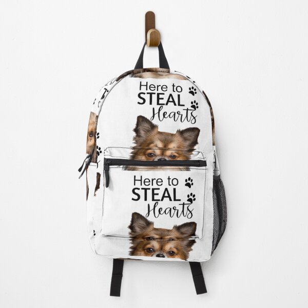 Item preview, Here to steal Hearts- Cute Pomeranian Dog -Valentines Day-Mothers Day designed and sold by DiensDesign.