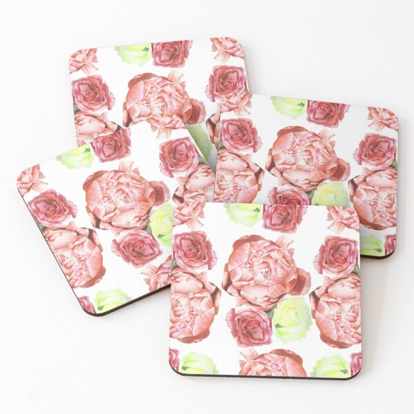 Item preview, Portrait of a rose repeat pattern designed and sold by victorsboutique.
