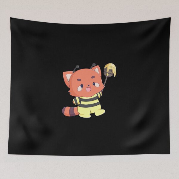 Item preview, wholesome bee keeper mia the red panda designed and sold by GabyVGalindo.