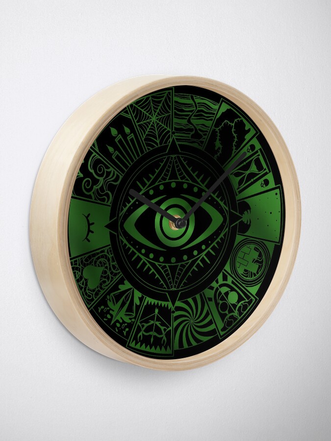 Alternate view of Fears Wheel Clock