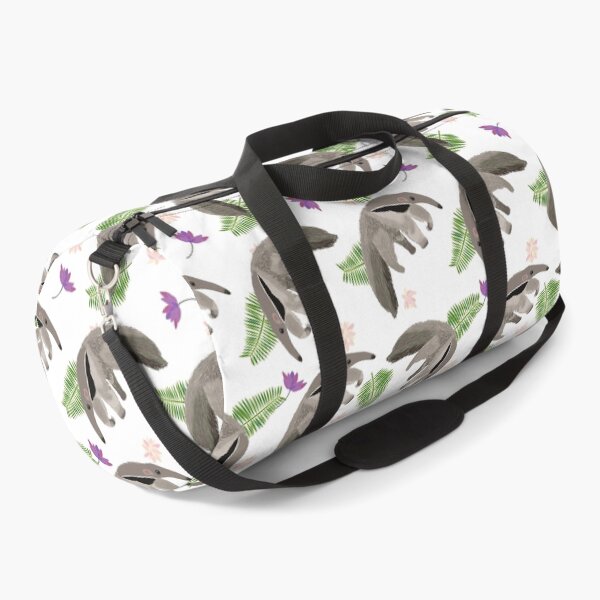 Item preview, Giant anteater with palm leaves and flowers designed and sold by Naty Design Prague.