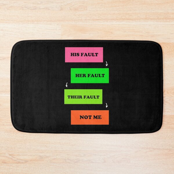 Item preview, Your Fault designed and sold by redaction.