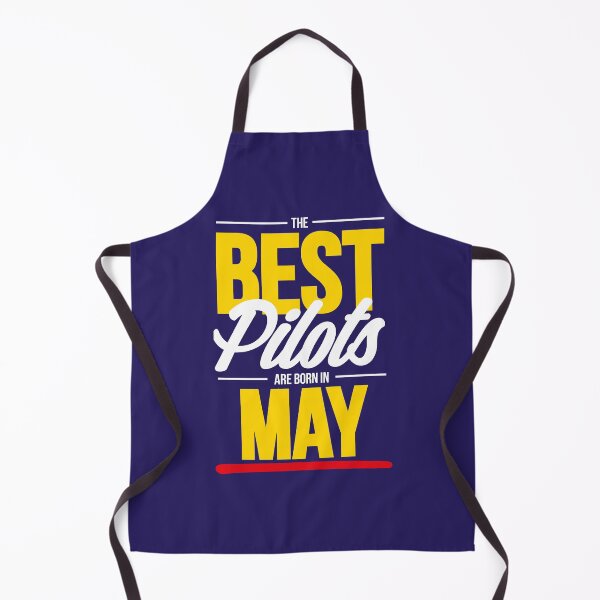 Item preview, The Best Pilots Are Born In May designed and sold by Aviation-Tees.