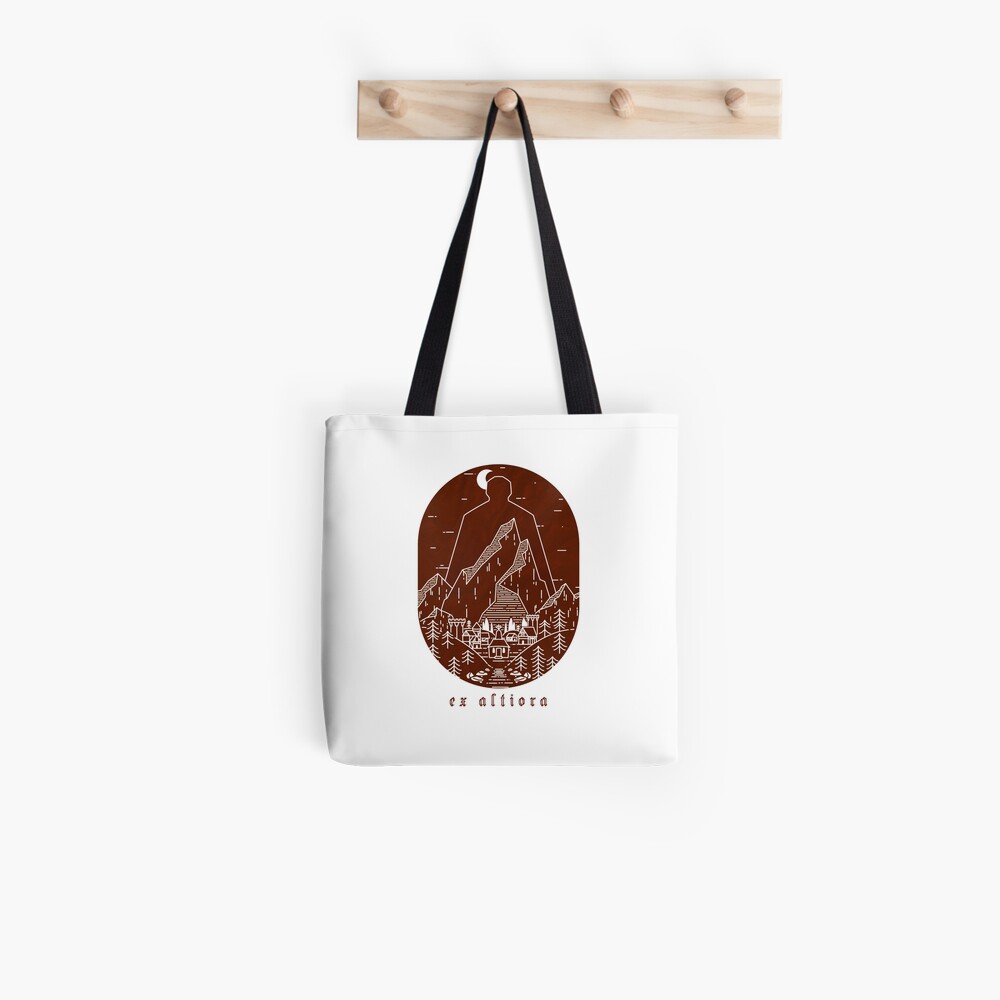 Ex Altiora Cover Tote Bag