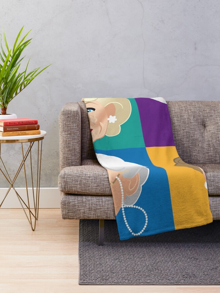 Alternate view of Pals & Confidants Throw Blanket