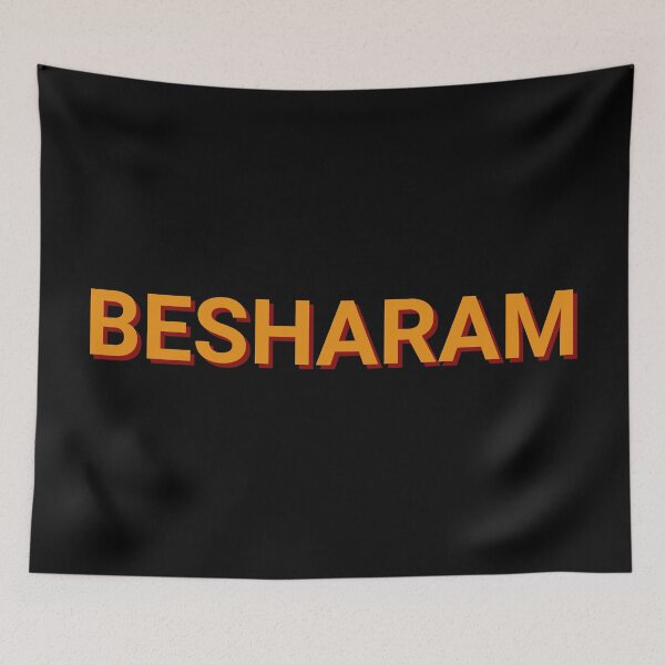 Item preview, Besharam Indian Slang designed and sold by Sour Soul.