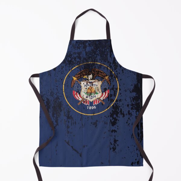 Item preview, Utah Flag Rustic Grunge designed and sold by TRowanDesign.