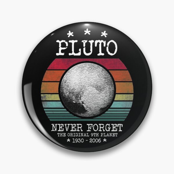 Item preview, Never Forget Retro Vintage Pluto designed and sold by PEHardy-Designs.